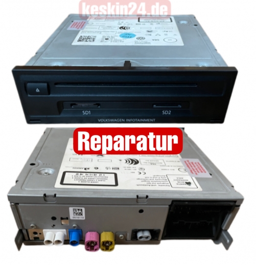 Reparatur Skoda Amundsen Discover Media MQB MIB-STD2 ZR +/NAV MIB2