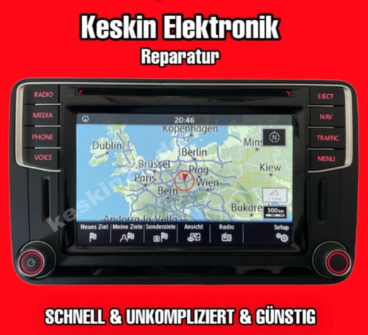 VW T6 Discover Media PQ Display Touchscreen Reparatur MIB-STD2 MQB