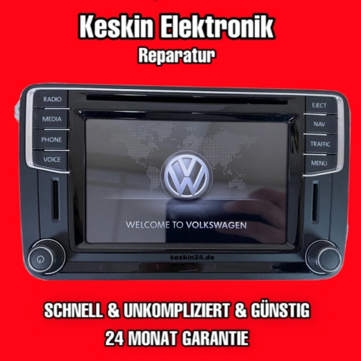 Reparatur Touchscreen Display VW Discover Media PQ PQB MIB-STD2