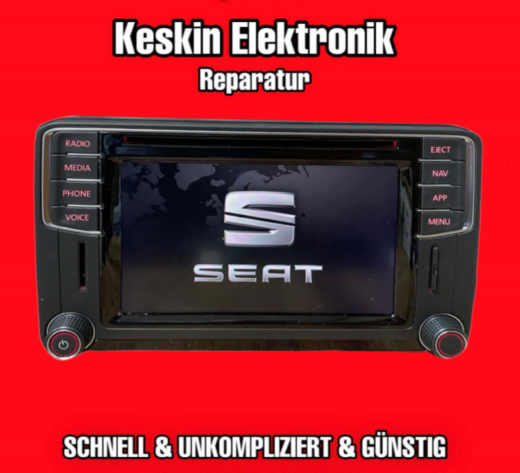Reparatur VW Seat Skoda Discover Media Navi PQ – MIB-STD2 Composition Media Autoradio defekt