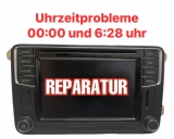 Reparatur Discover Media Uhrzeitprobleme 00:00 und 6:28 Uhr T6 Beetle Caddy